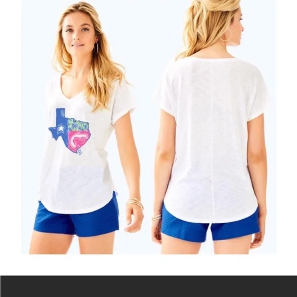 Lilly Pulitzer “Lilly loves Texas” Shirt - Picture 5 of 10